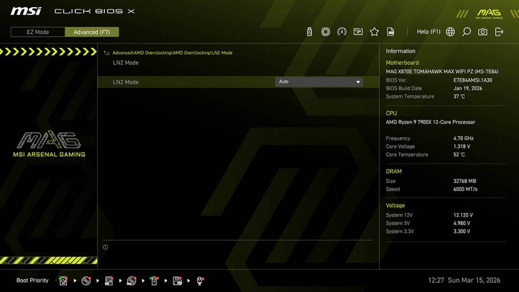MSI MAG X870E TOMAHAWK MAX WIFI PZ-2